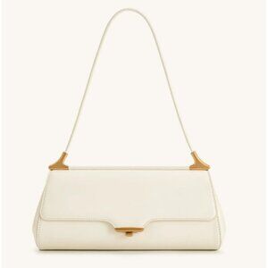 JW Pei Eloise vegan leather women's small shoulder bag - IVORY (Defective)